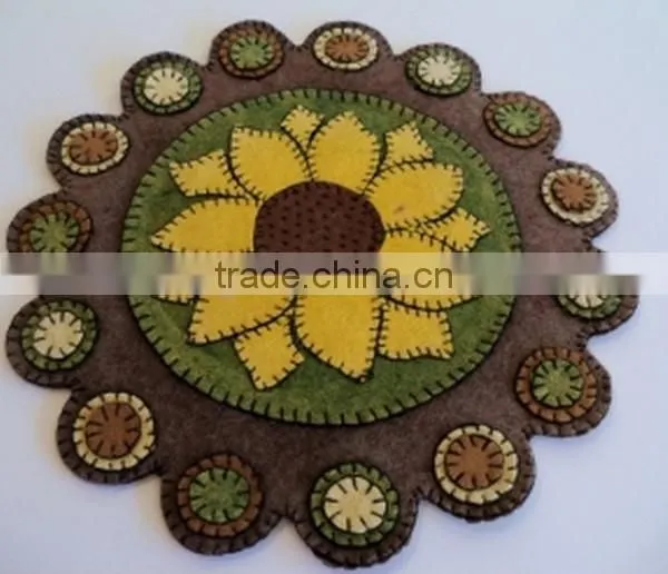 trendy high quality and eco friendly new products felt wholesale outdoor mat on alibaba express made in china for halloween