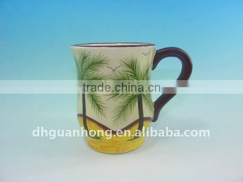 Selling fast promotional ceramic custom shaving mug