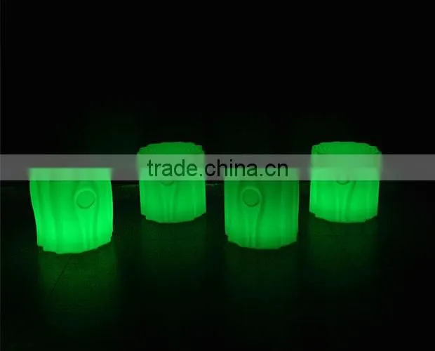 outdoor Modern design LED stool, tree shape led chair