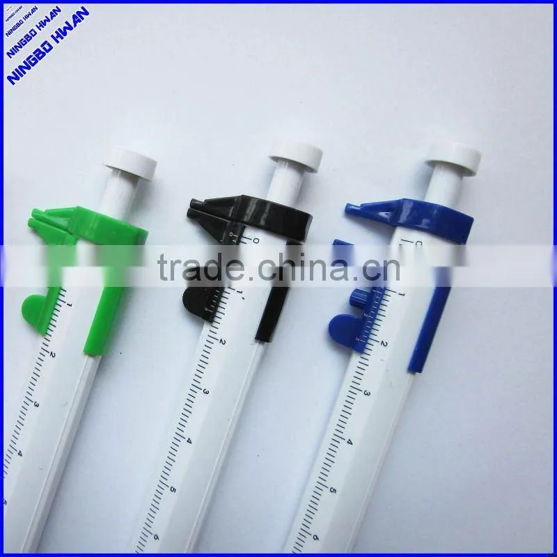 cheap plastic vernier caliper pen multi function pen