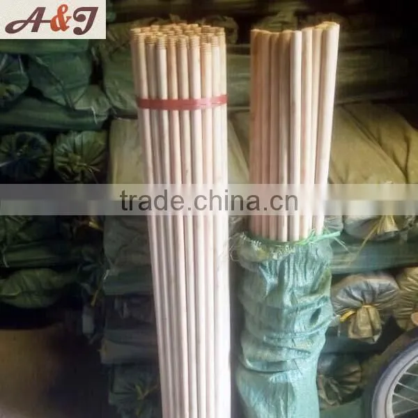 Round straight cut natural broom sticks Good