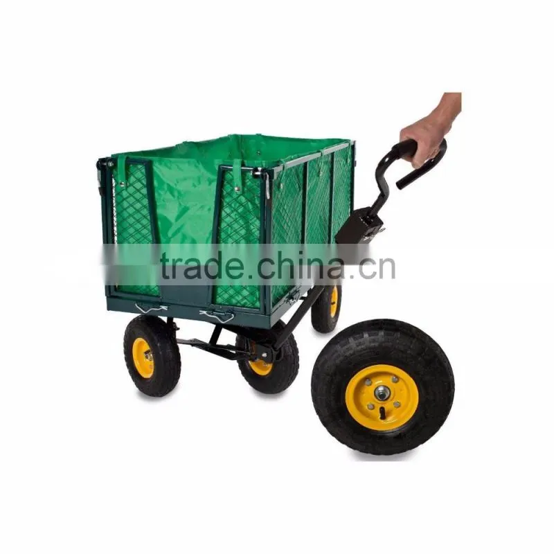 Four-wheel folding wagon cart with 600D water proof bag TC1846