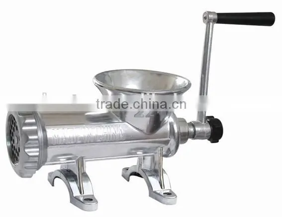10# manual aluminum alloy meat mincer / aluminum meat grinder