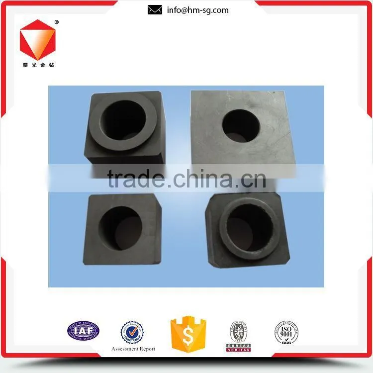 Cost effective custom resin impregnated graphite bearing