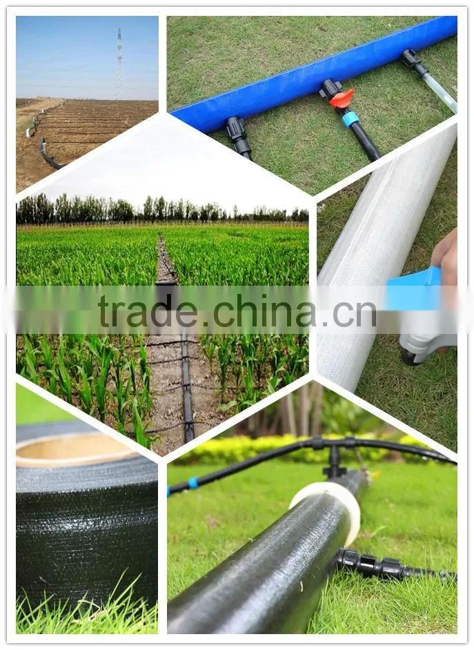 PE lay flat hose best substitute PVC lay flat hose