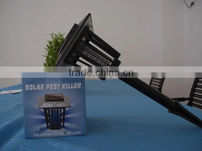 Waterproof solar LED solar lawn light, table light and solar mosquito repeller
