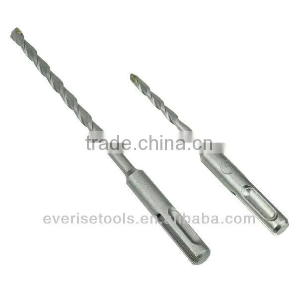 15pcs SDS drill bit and twist drill bit set in plastic case