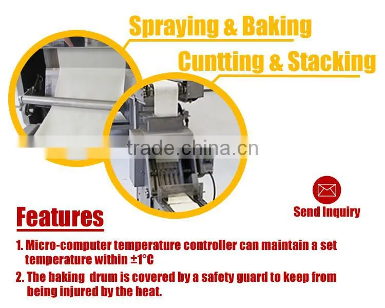Anko Big Scale Making Filling Electric Automatic Crepe Maker