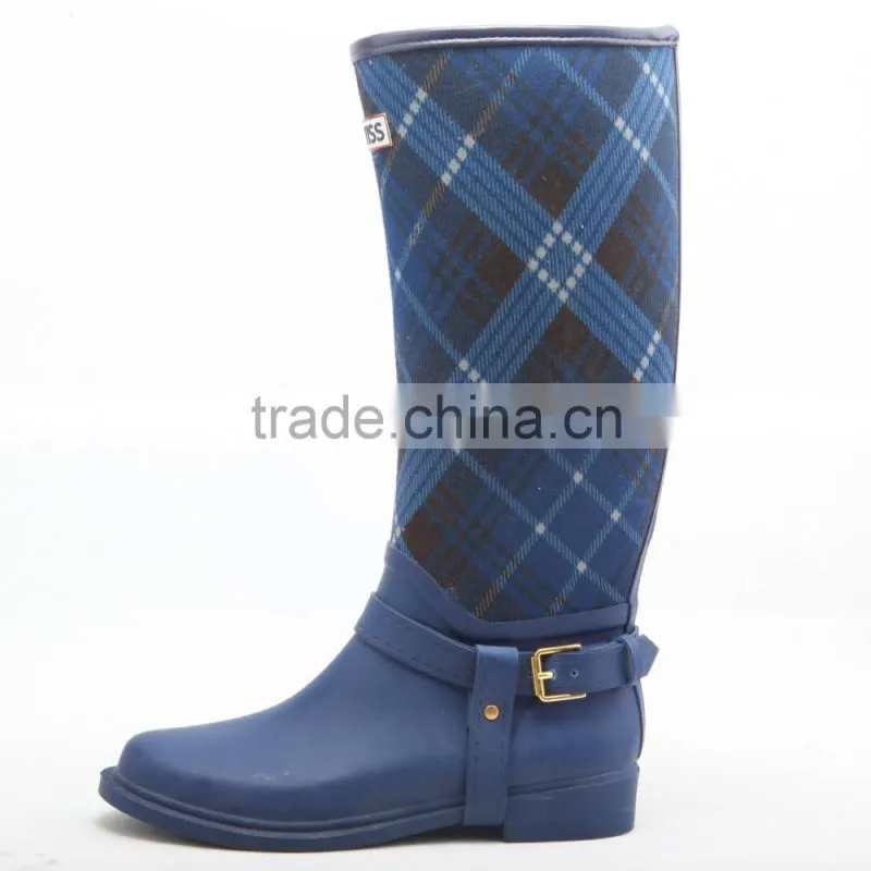 high quality rubber gumboots for woman
