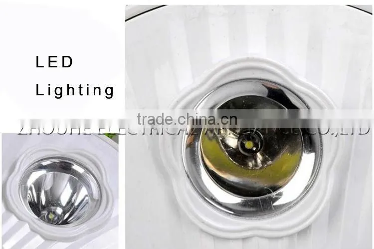 ZHOUYU unique design efficient electronic mosquito swatter with light