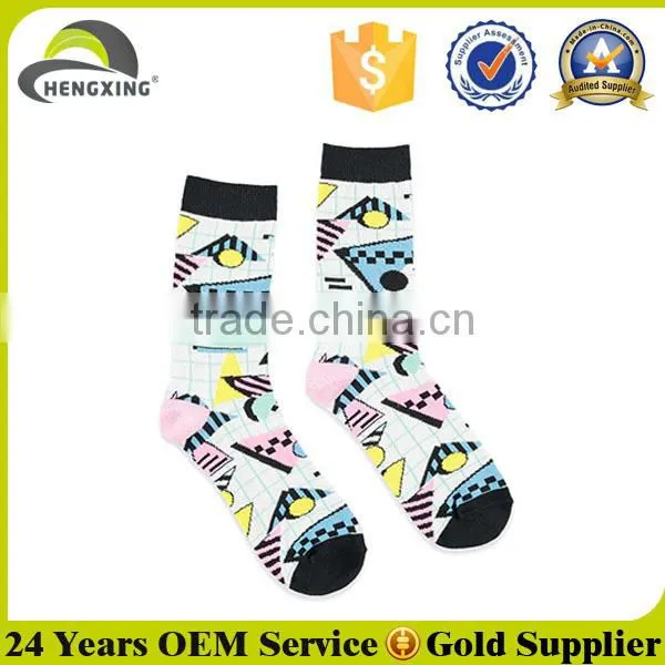 Custom unisex men and women cotton warm custom socks