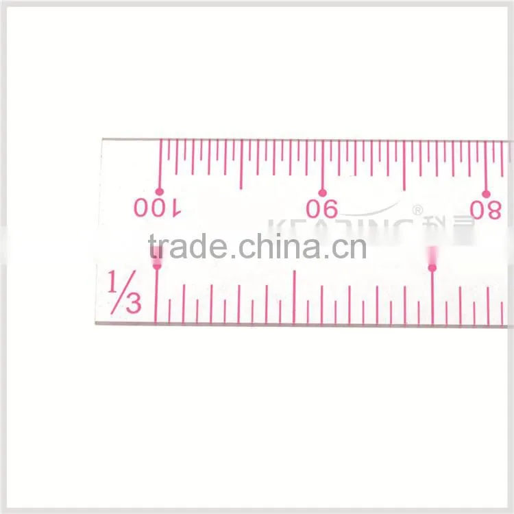 Transparent Plastic sandwich Line Scale Ruler For Measuring