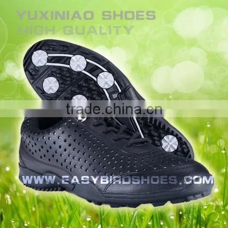 mens colorful golf shoes high quality fashion style for Ladies and Gentleman business from china factory