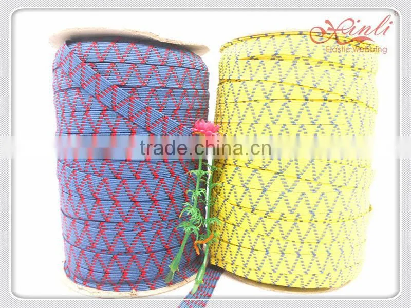 Xinli muti-colored elastic webbing for garment