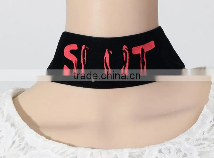 fabric lace choker necklace elegant woman necklace jewelry