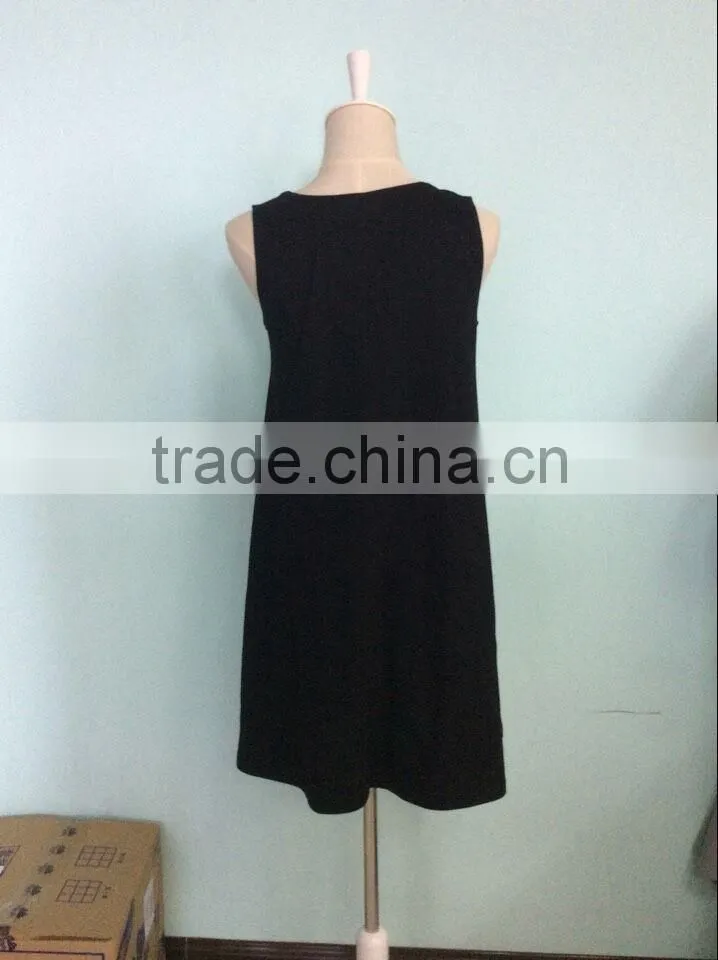 2016 hot sale black ladies skirt for summer made in China wholesale