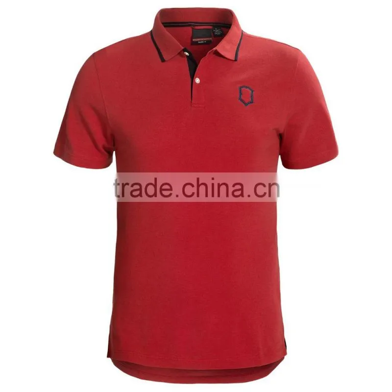fashion deisgn summer man blank polo t-shirt for relaxation
