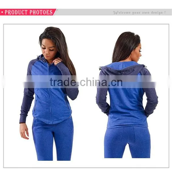 Fashion Sports Coat women Sportswear Fitted Women Summer Tracksuits