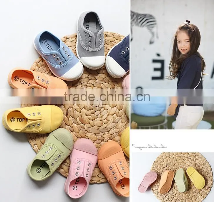 Super soft korean design kids casual shoes