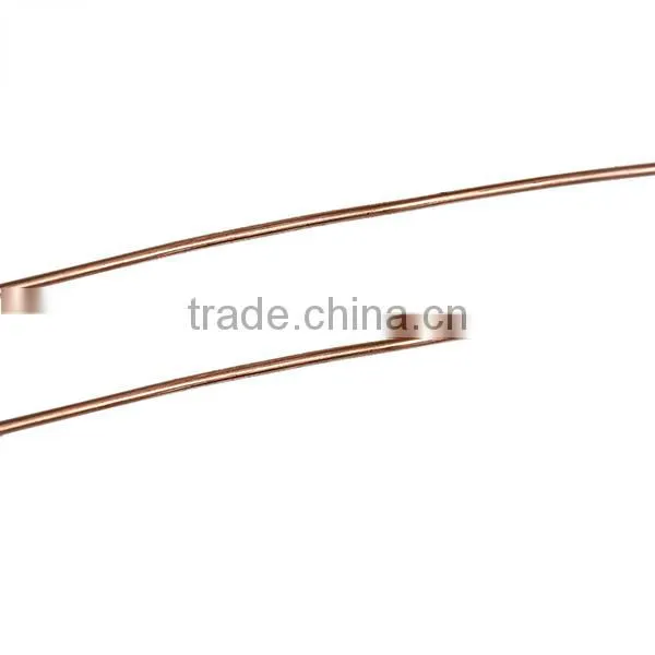 High Quality Round Rose Gold 0.8mm Copper Jewelry Making Beading Wire