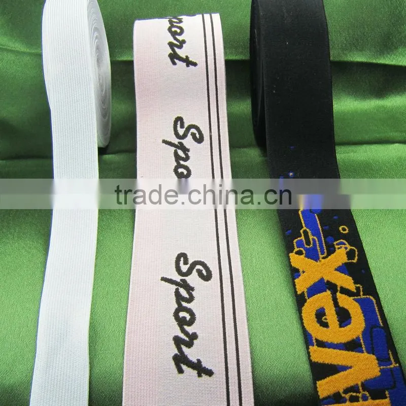 Hot Sale Colorful Elastic Jacquard Webbing