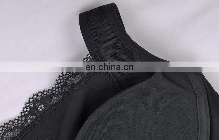 China Manufacturer Elegant Young Lady Cotton Beautiful Breasts Bra