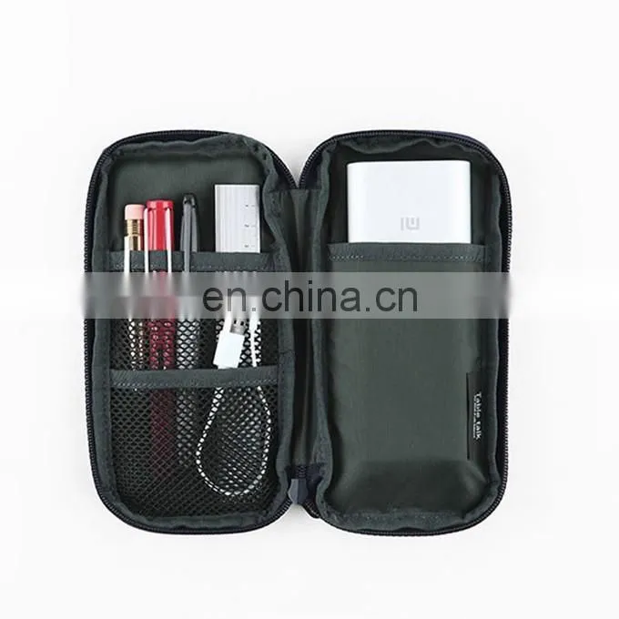 Accessory Organizer Bag Travel Mobile Chargers Cables Battery Storage Pouch