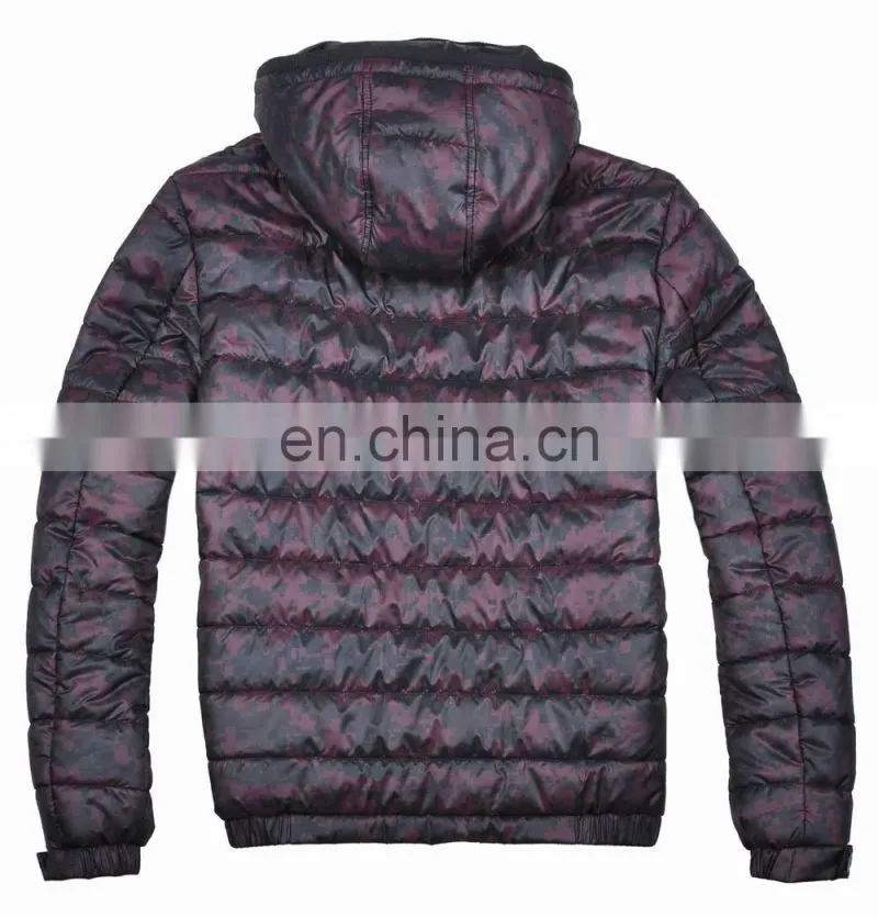 2015 lastest fashion thick handsome warm men camouflage coat
