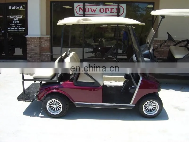 4 seats Club Car Golf Cart With Back Seat and Lights