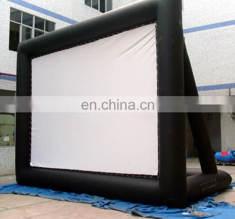 2017 Hot Sale One Time Inflatable Projection Indoor Outdoor Movie Screen