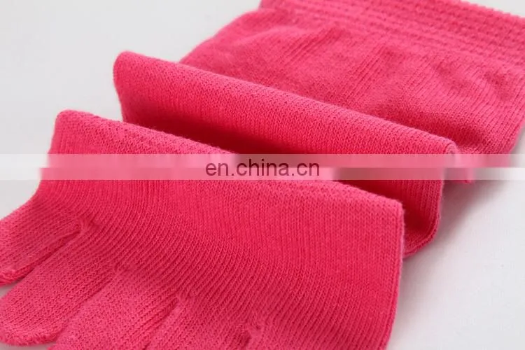 Toe Separator Socks Yoga Sports GYM Half Toe Socks#YG-09