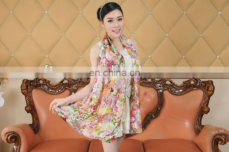 Digital Printed Silk Scarf