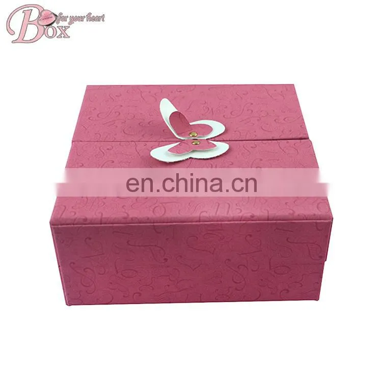 The Book Cover Jewelry Pink Loveliness Earrings Necklace Box