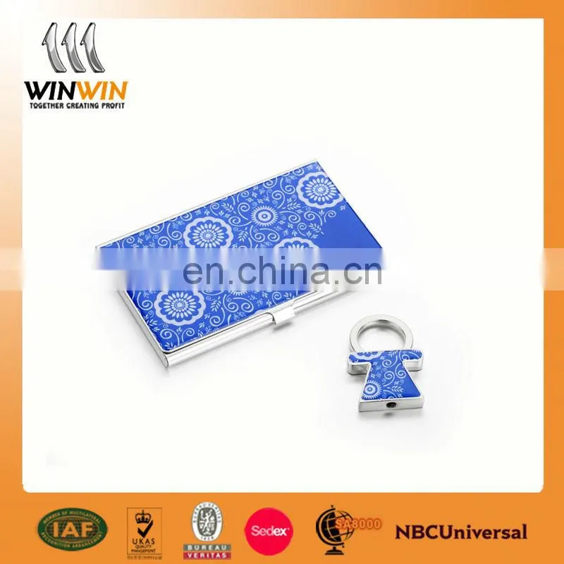 2017 Promotional Custom Metal Name Card Holder With High Quality