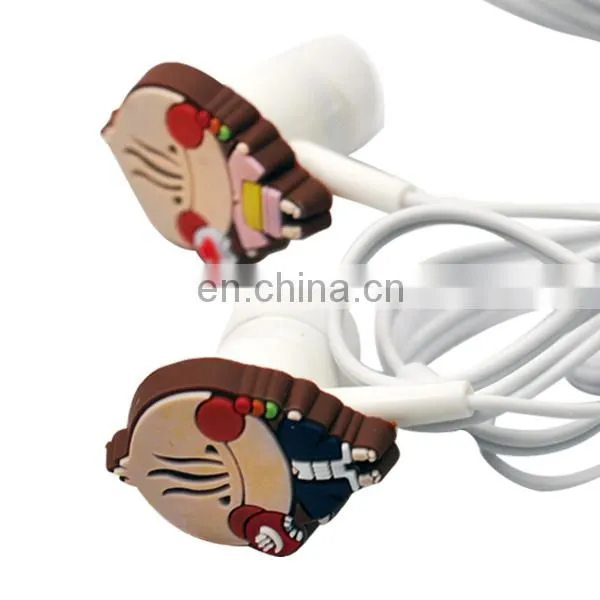 Soft PVC earphone decoration case manufacturer