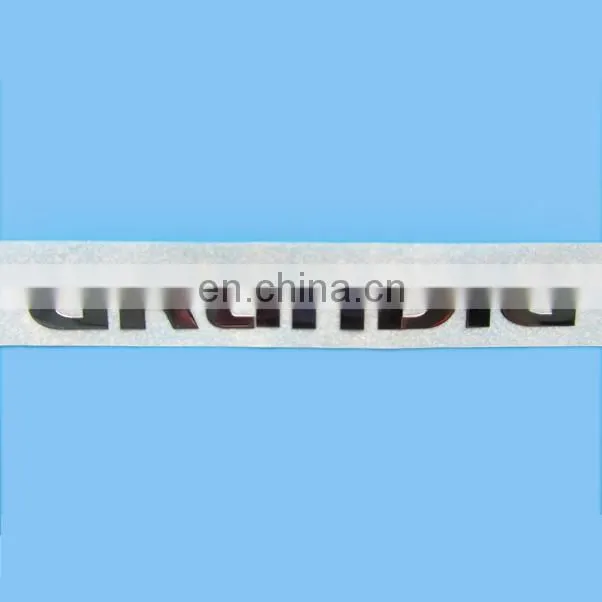 Free tooling charge electroforming nickel computer logo sticker