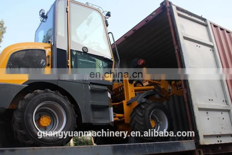 NEW design 0.8ton Wheel Loader ZL08/joystick/quick hitch front Wheel Loader