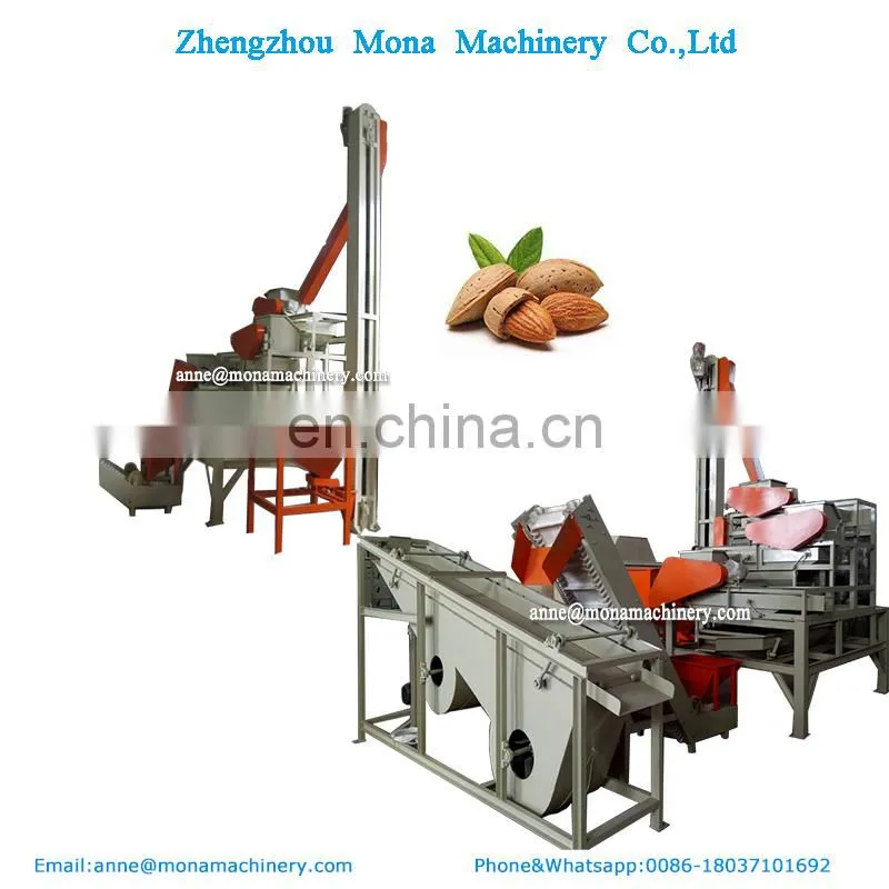 Lowest Price Electric Hazelnut Processing Machines Almond Shelling Machine With CE