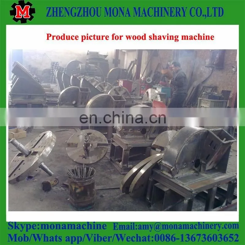 High efficient and cheap wood shaving machine for animal bedding