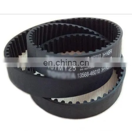 Quality factory car timing belt for OEM 13568-46010