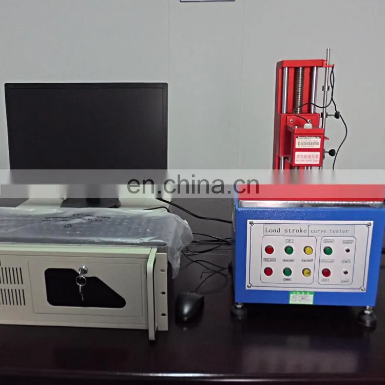Auto Keystroke Button Load Displacement Curve Tester