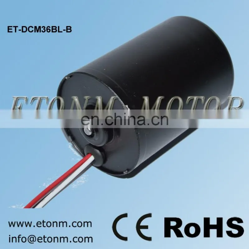 brushless CE ROHS certification 12v 5000 rpm 3500rpm BL dc motor for solar oven