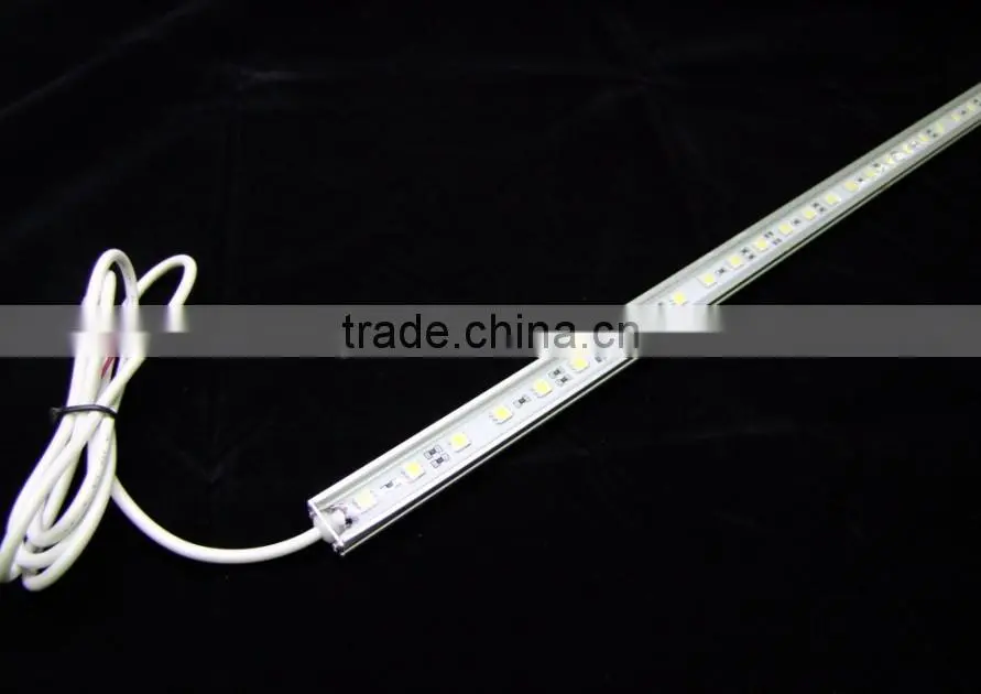 IP68 aluminum led strip for outdoor lighting/SMD5050 flat aluminum led strip/ IP68 12V/24V aluminum led strip