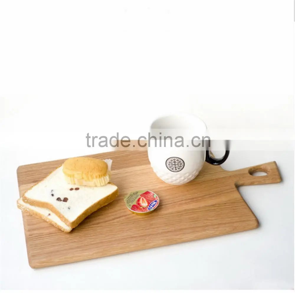 Oak Square Cutting board,Solid Wood Cutting Board,Natural Wood Bread Board
