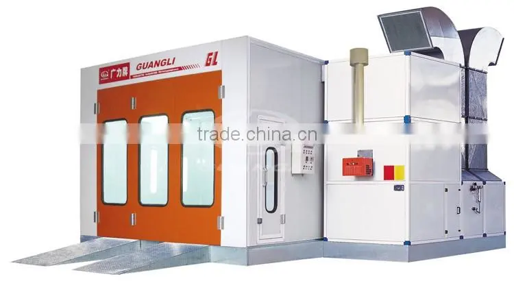 Rational Construction Powder Coated Support Frame Imported Components Car Spray Booth Paint Booth Baking Booth(GL2000-A1)