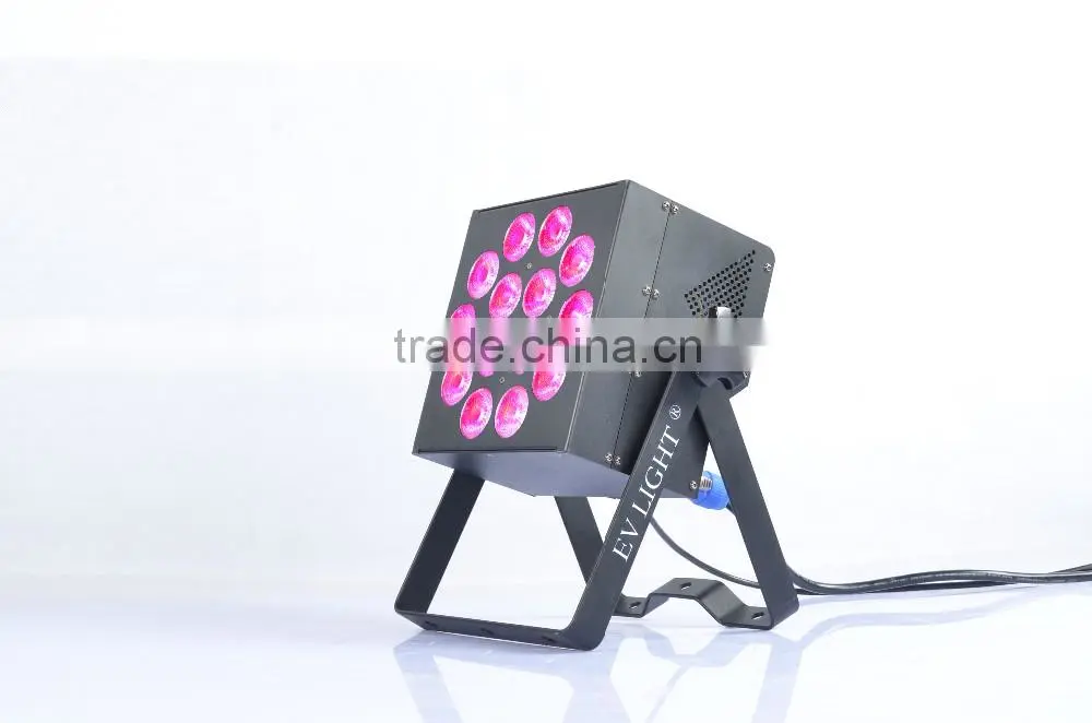 14pcs 15w six in one led par light with low noise fan cooling