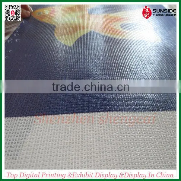One way vision mesh banner,Fence banner printing D-0628