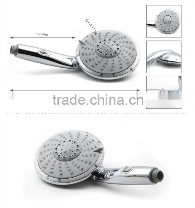 New High Quality Super Supercharged Handheld hand shower with switch