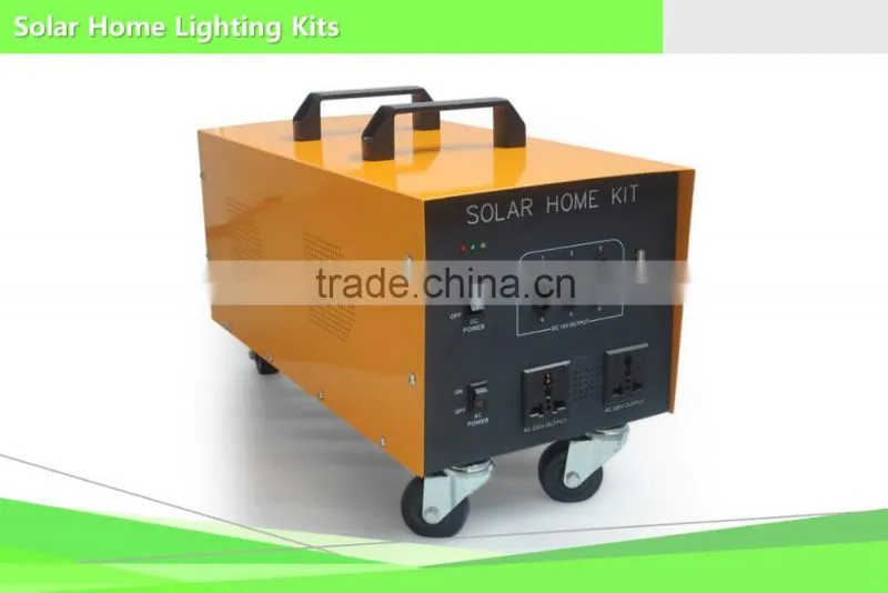 OEM available Alibaba Trade Assurance Supplier home application portable solar kit