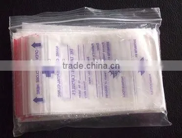 LDPE Zip Lock Bag Making Machine For Medicine